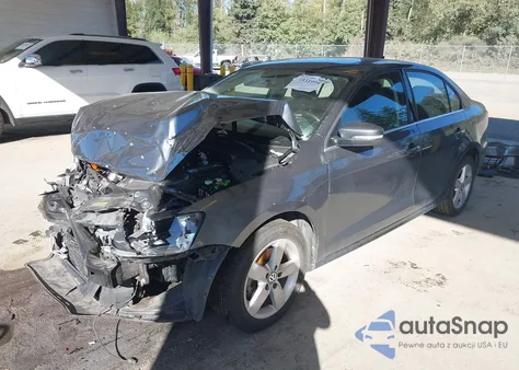 2013 Volkswagen Jetta 2.0L Tdi из США, поврежденный, VIN 3VWLL7AJXDM406369